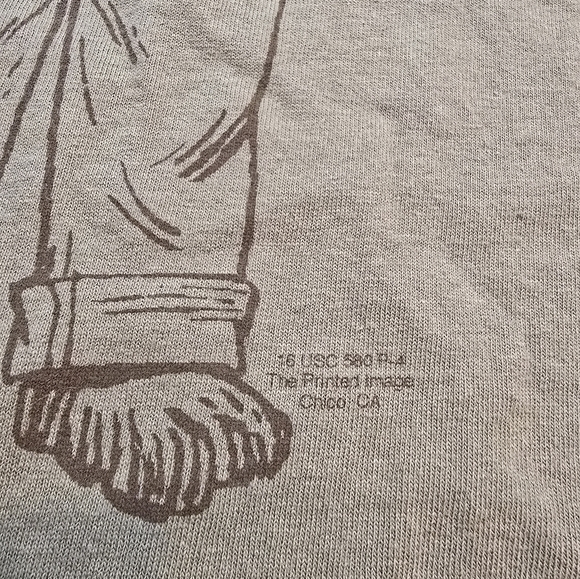 Smokey Bear Graphic T Shirt Glacier National Park Nature Tee - Picture 3 of 7